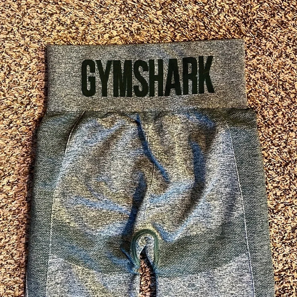 Gymshark Women’s S Flex Leggings Dark Green Marl - Picture 4 of 6